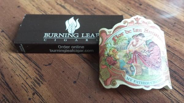 Burning Leaf Cigars