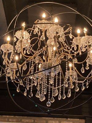 Beautiful chandeliers