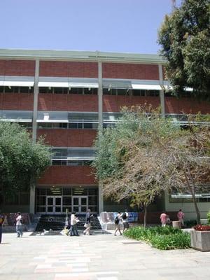 Main entrance to Boelter Hall