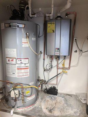 New Rinnai installation