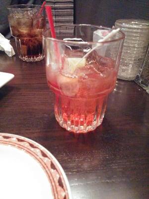 Captain and coke and cranberry and vodka