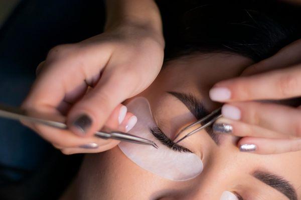 Beautiful eyelash extensions in Rancho Santa Fe, California. https://www.lashextensionsranchosantafe.com/