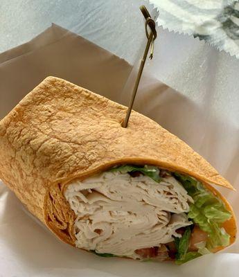 Turkey BLT Wrap