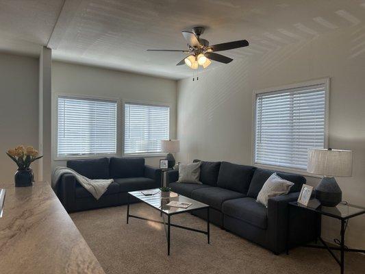 Living room interior of our brand new homes!