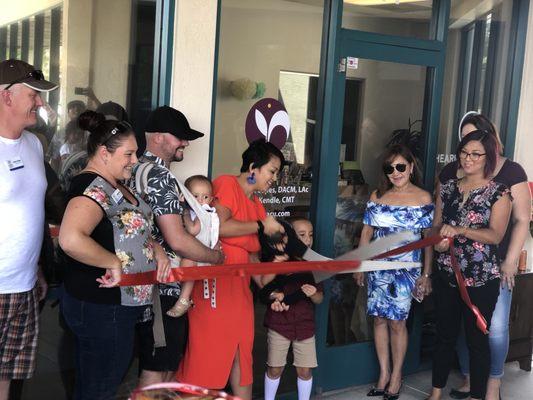 Grand opening & Ribbon Cutting!