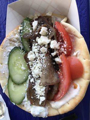 Lamb gyro