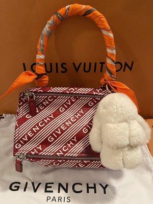 Givenchy Pandora with Hermès scarf wrap