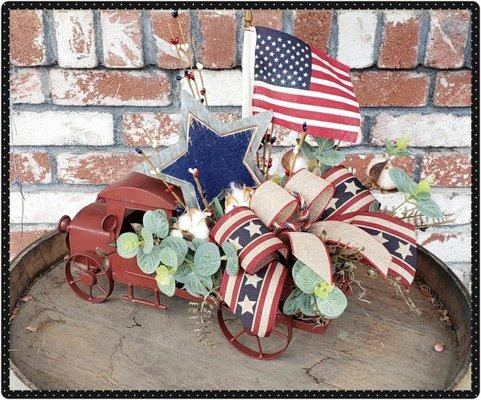 Do you love Rustic Patriotic Decor?