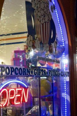 Love popcorn and this place makes fantastic popcorn.