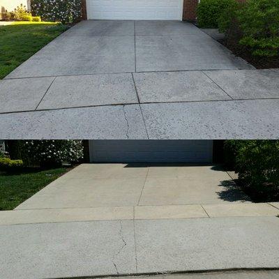 Concrete cleaning