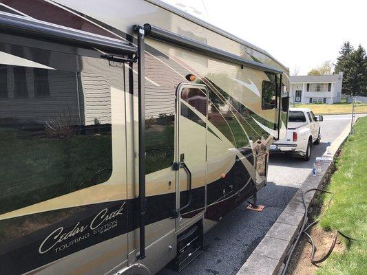 Rv exterior services available!