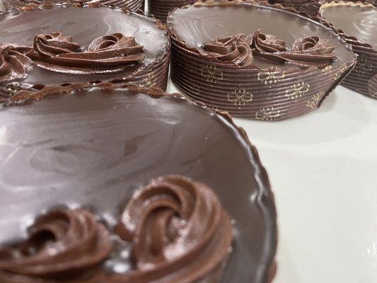 Oh my these chocolate tarts.