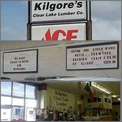 Kilgore's Clear Lake Lumber