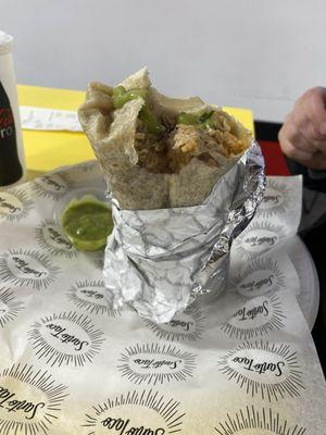 Carnitas burrito