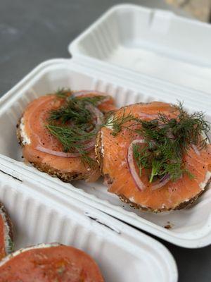 Lox everything bagel