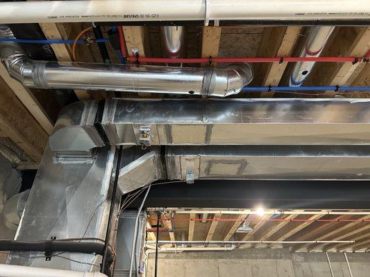 New Construction Ductwork Installation