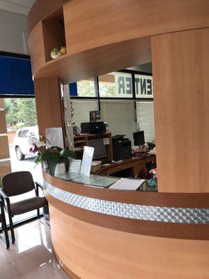 Front desk