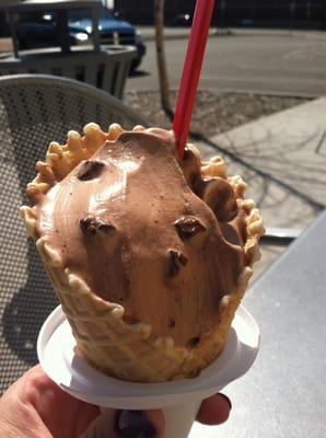 Waffle cone blizzard. So good!