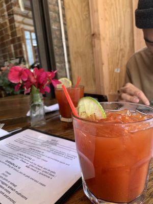 Bloody Mary are so spicy and good here!