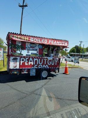 If you like boiled peanuts, head up Wade Hampton Blvd on Saturday