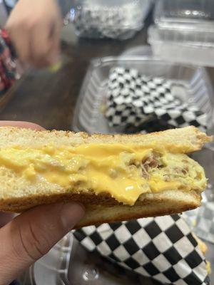 Bacon egg and cheese