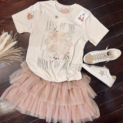 Tee & Tulle Skirt, Shoes, accessories