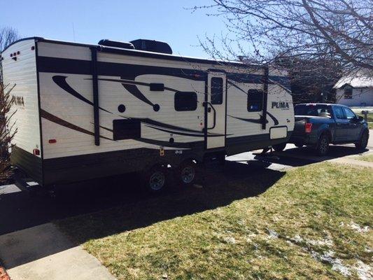 Our First Travel Trailer!!