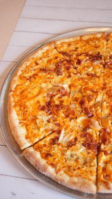 Buffalo chicken pizza