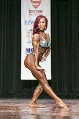 Melanie Daly 2016 in Women's Physique