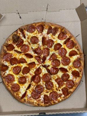 Large pepperoni