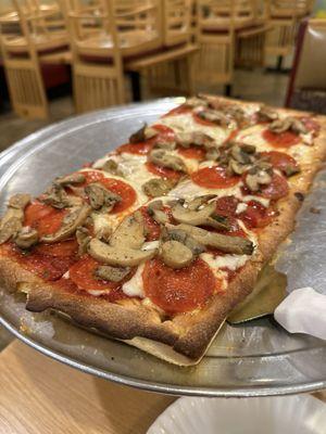 Sicilian pizza