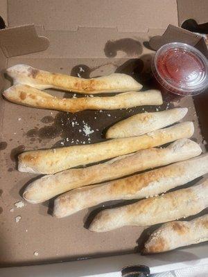 "Bread sticks" apparently