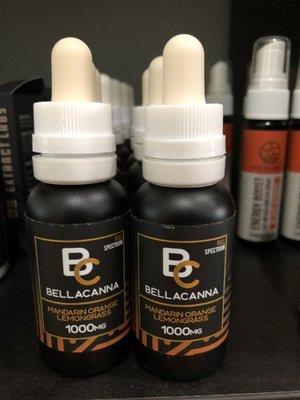 Bella canna full spectrum CBD tinctures