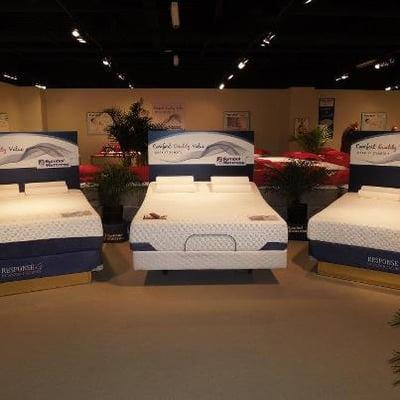 The New Response Gel Memory Foam.  20 Year Warranty.  Offers a cooler sleep surface on a relaxing memory foam. Huge Savings