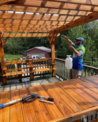 Deck restoration & sealing