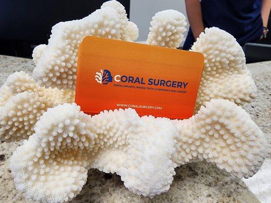 Take a card from 1 of the many legally acquired corals