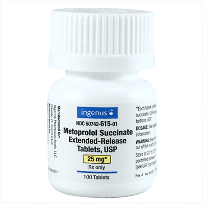 Walgreens: Beta Blocker Metoprolol for High BP