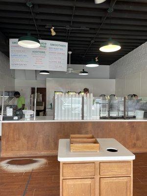 Interior of Juice Shop