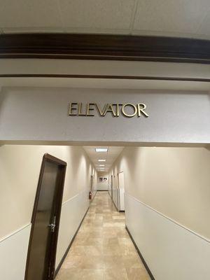 Tastefully Adamized Montgomery G&P elevator, Dillard's Broward Mall