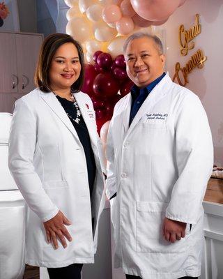 Charina Quiambao FNP - Owner and Elpidio Magalong, MD Owner - Medical Director