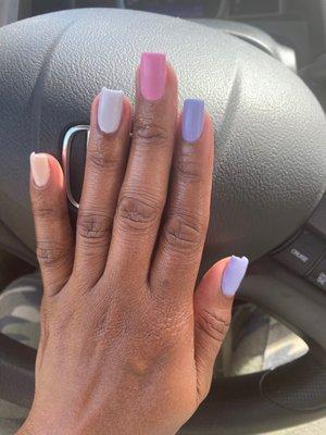 Pastels and matte