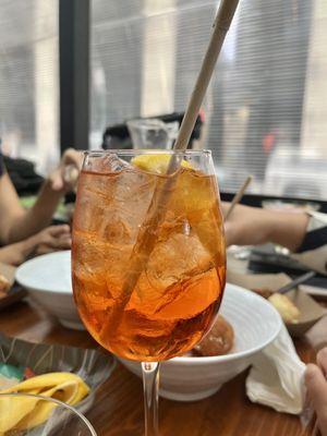 Rose Spritz ($14) - weird after taste