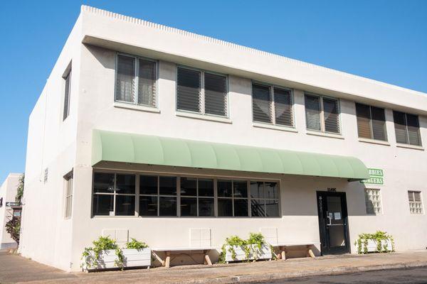 storefront of our restaurant in Kaimuki