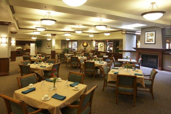 Alexandrite Manor Senior Apartments Dining Area