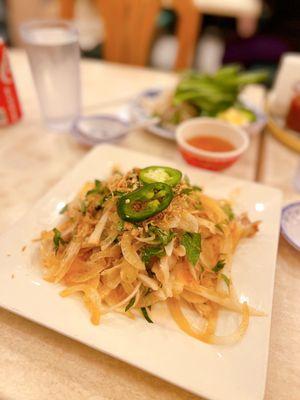 Chicken feet salad