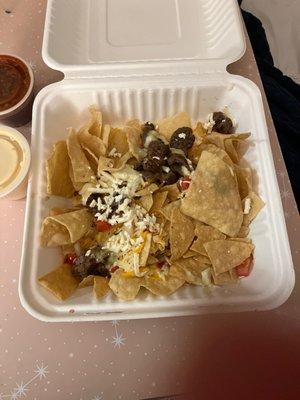 Beef nachos... I think?