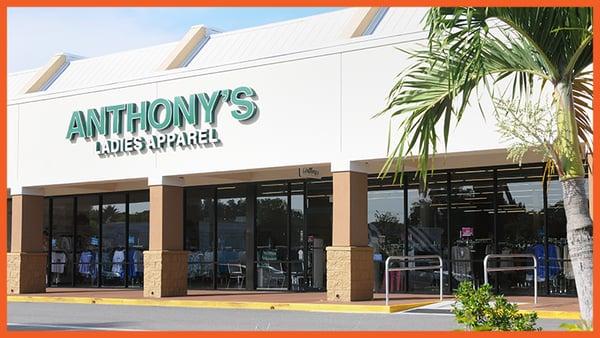 Front of the Anthony's in Nokomis, Florida