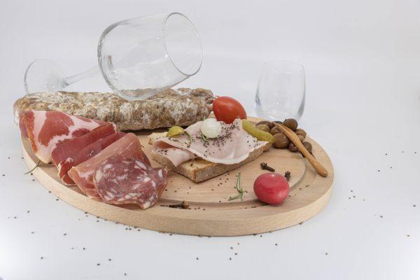 My French Cuisine assiette de charcuteries