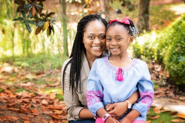 Moms and daughters...it's a family affair at the orthodontist!