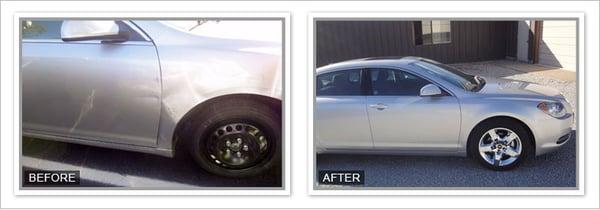 Body repair work that is performed at Trimbach's Body Shop. http://trimbachsbodyshop.com/services/before-and-after-gallery/